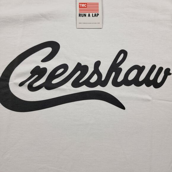 The Marathon Clothing Crenshaw Shirt Mens Small White Graphic Tee Streetwear - Picture 4 of 9